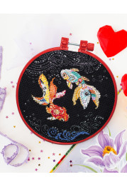 Cross-stitch kits In gentle waves