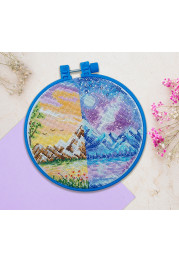 Cross-stitch kits Noon and midnight