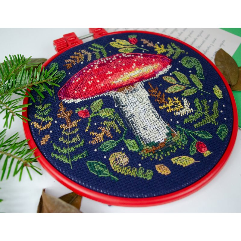 Cross-stitch kits Forest handsome
