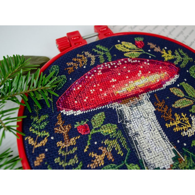 Cross-stitch kits Forest handsome
