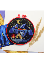 Cross-stitch kits Around the campfire