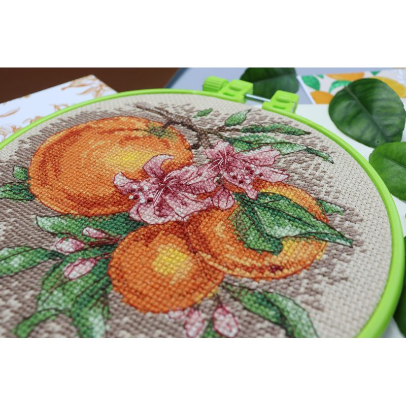 Cross-stitch kits Citrus notes