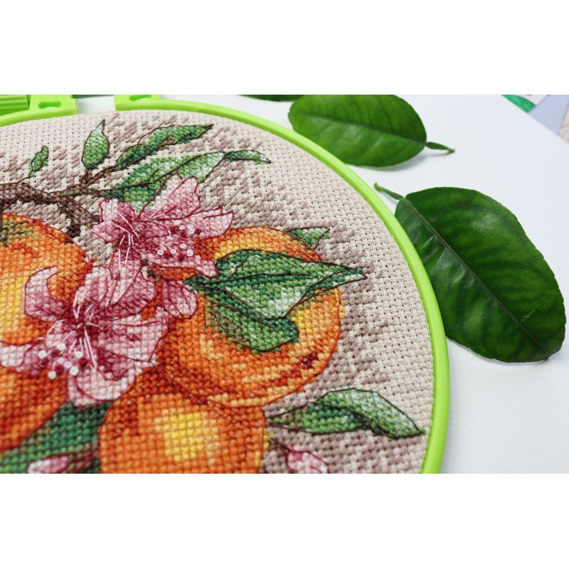Cross-stitch kits Citrus notes