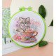 Cross-stitch kits Tea party