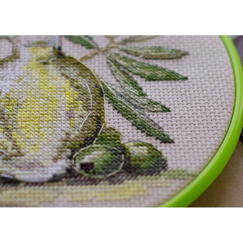 Cross-stitch kits Olive aroma