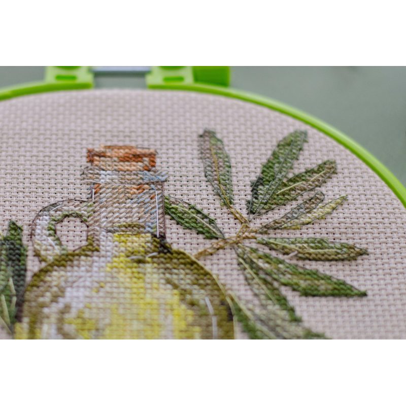 Cross-stitch kits Olive aroma