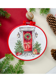 Cross-stitch kits Festive welcome