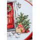 Cross-stitch kits Festive welcome
