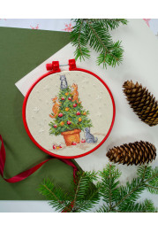 Cross-stitch kits The naughty cats