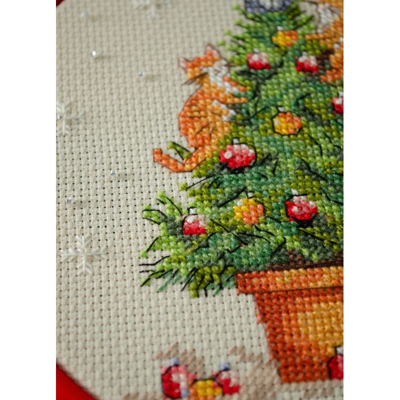Cross-stitch kits The naughty cats