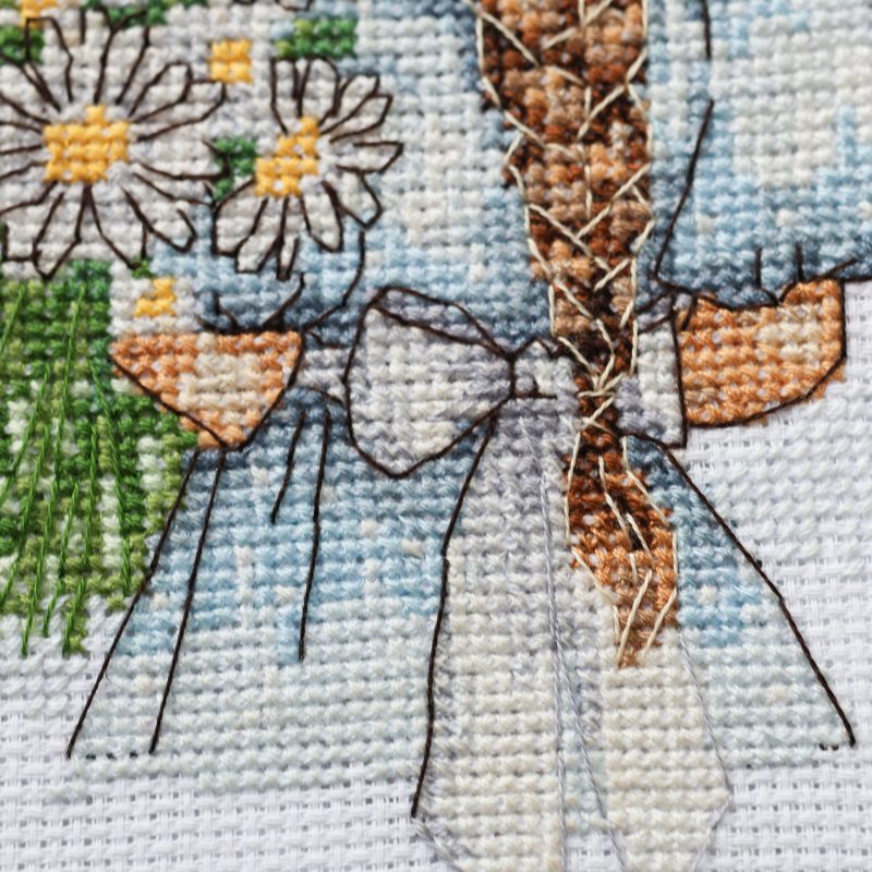 Cross-stitch kits Daisies for her
