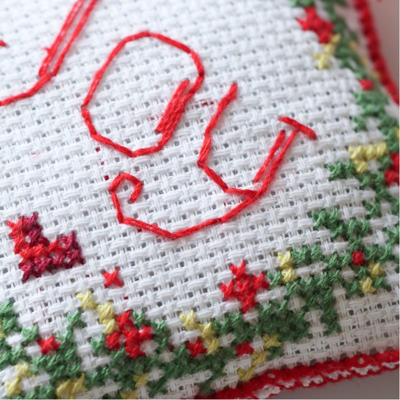 Cross-stitch kits three-dimensional decoration Christmas joy