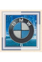 Картина-мини в багете "BMW"