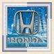 Картина-мини в багете "HONDA"