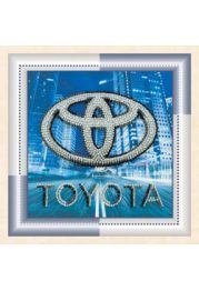 Картина-мини в багете "TOYOTA"