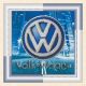 Картина-мини в багете "Volkswagen"