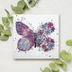 Mini Bead embroidery kit Pink wings