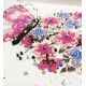 Mini Bead embroidery kit Pink wings