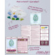Mini Bead embroidery kit Easter snowdrop