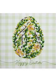 Mini Bead embroidery kit Easter primrose