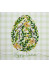 Mini Bead embroidery kit Easter primrose