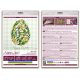 Mini Bead embroidery kit Easter primrose