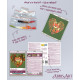 Mini Bead embroidery kit Red fox