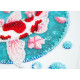 Mini Bead embroidery kit Koi carp
