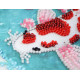 Mini Bead embroidery kit Koi carp