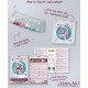 Mini Bead embroidery kit Koi carp