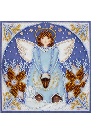 Mini Bead embroidery kit Little angel