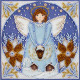 Mini Bead embroidery kit Little angel