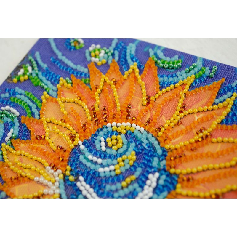 Mini Bead embroidery kit A magical dream