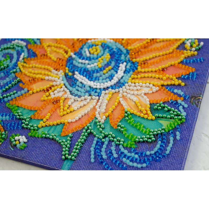 Mini Bead embroidery kit A magical dream