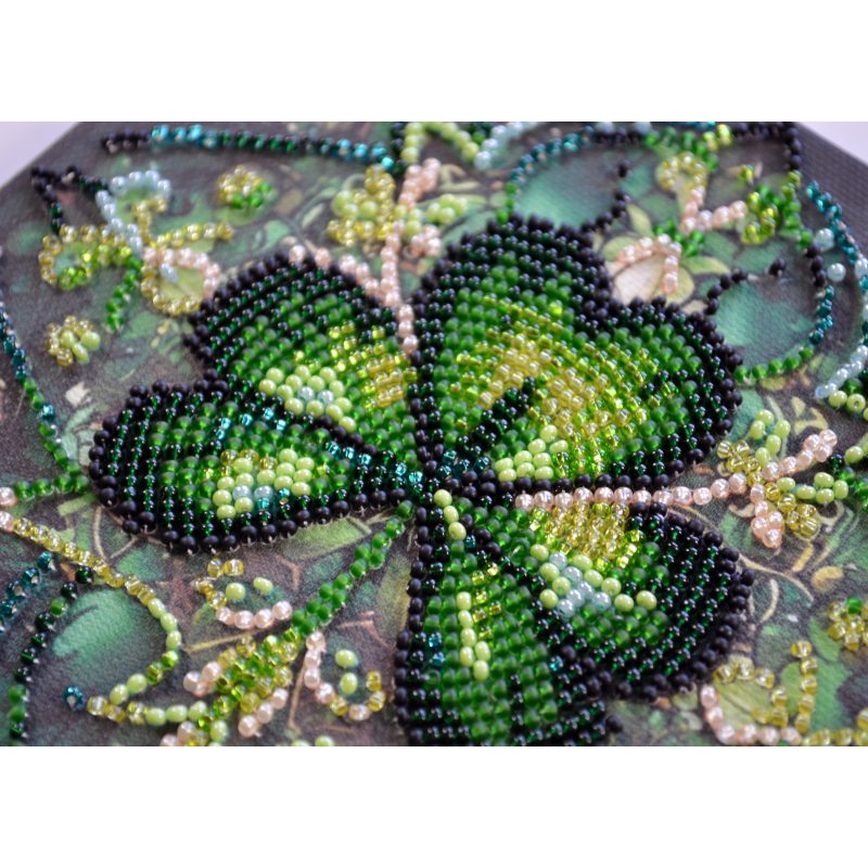 Mini Bead embroidery kit Lucky kaleidoscope