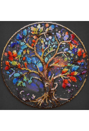 Mini Bead embroidery kit The color of life