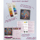 Mini Bead embroidery kit The color of life