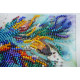 Mini Bead Embroidery Kit Respectable peacock