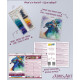 Mini Bead Embroidery Kit Respectable peacock