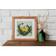 Mini Bead embroidery kit Favorite dandelion