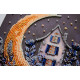 Mini Bead embroidery kit The magic of the night sky