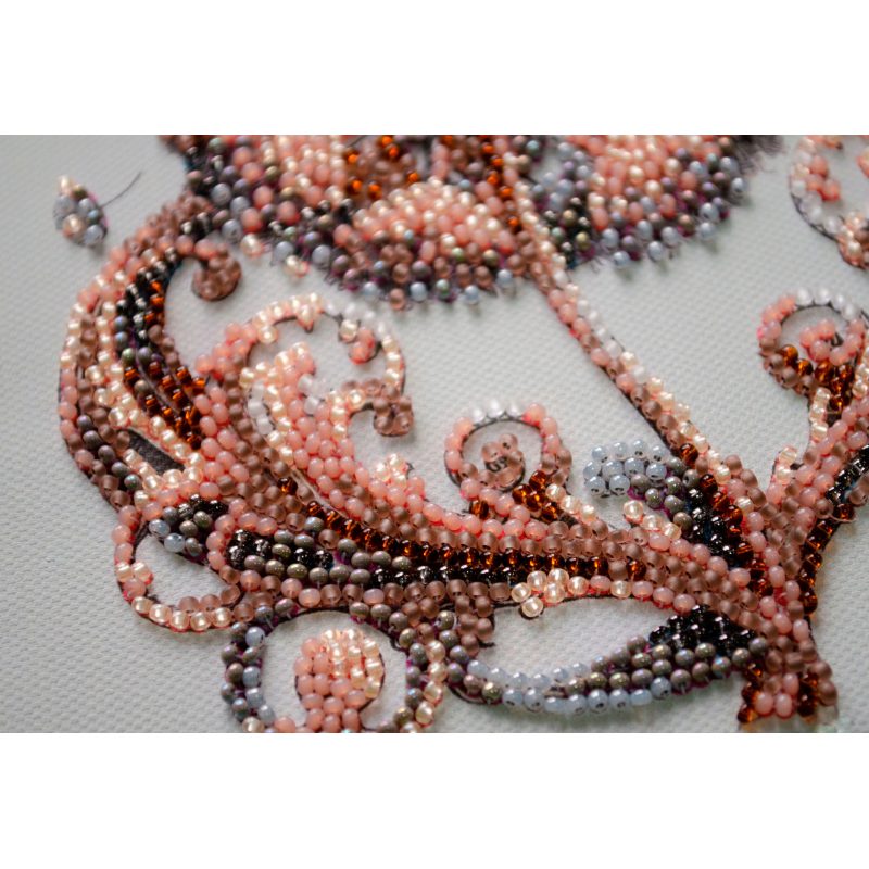 Mini Bead embroidery kit Weightless tenderness