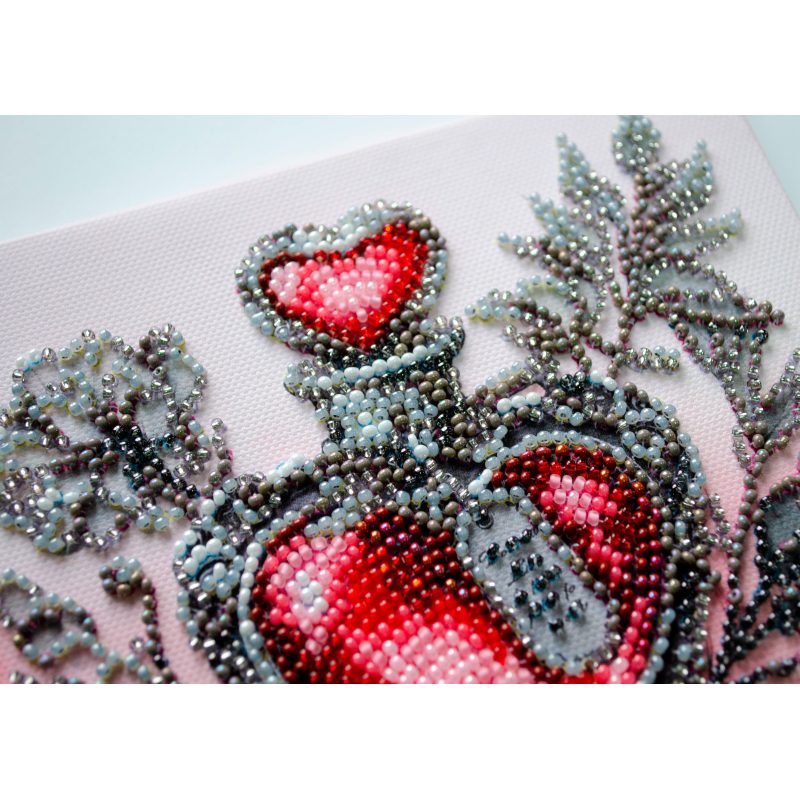 Mini Bead embroidery kit Love potion