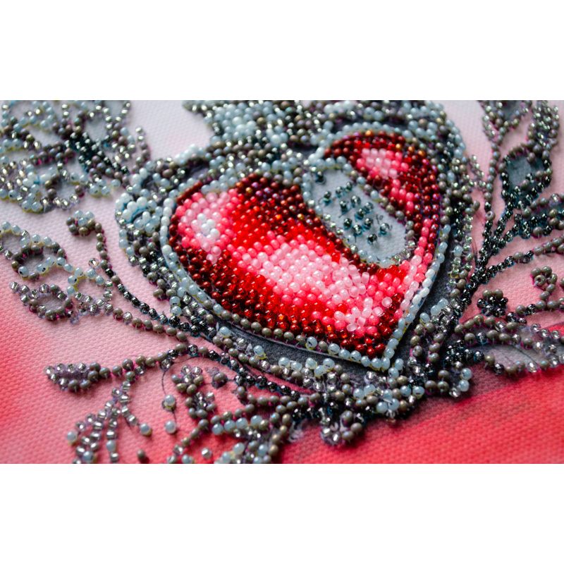 Mini Bead embroidery kit Love potion
