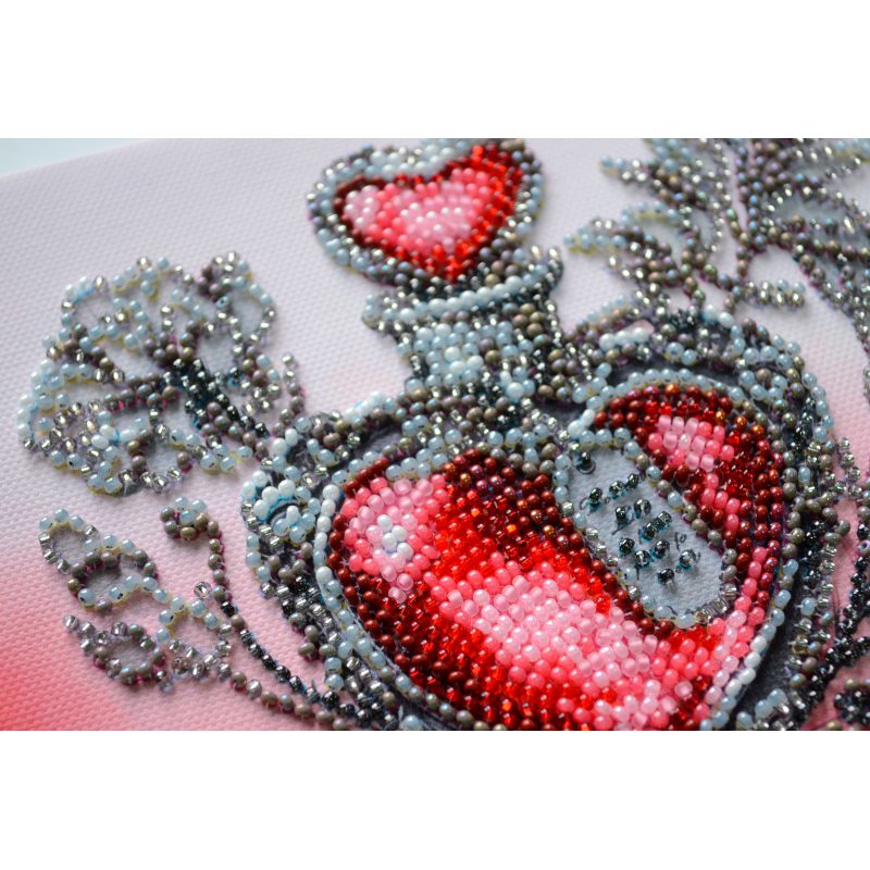 Mini Bead embroidery kit Love potion