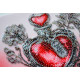 Mini Bead embroidery kit Love potion