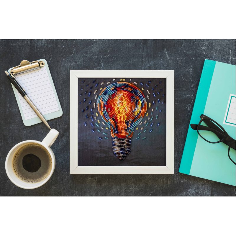 Mini Bead embroidery kit Bring the light