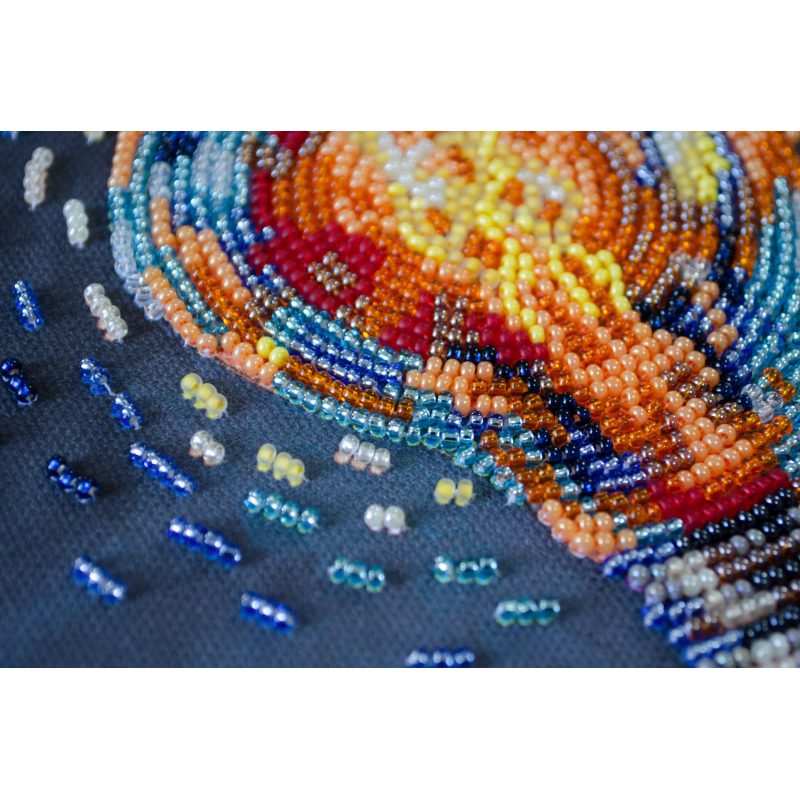 Mini Bead embroidery kit Bring the light