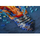 Mini Bead embroidery kit Bring the light