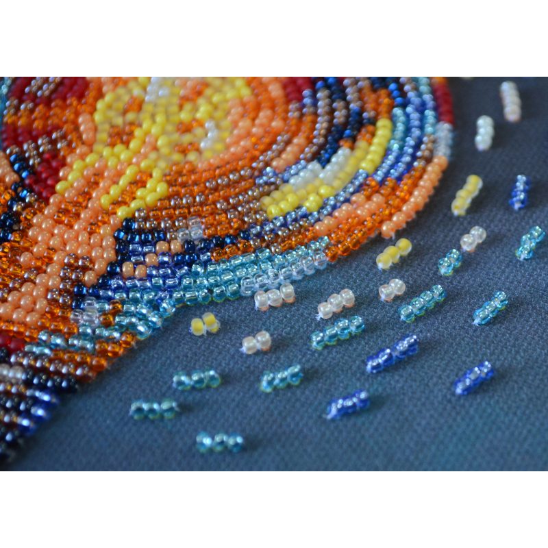 Mini Bead embroidery kit Bring the light